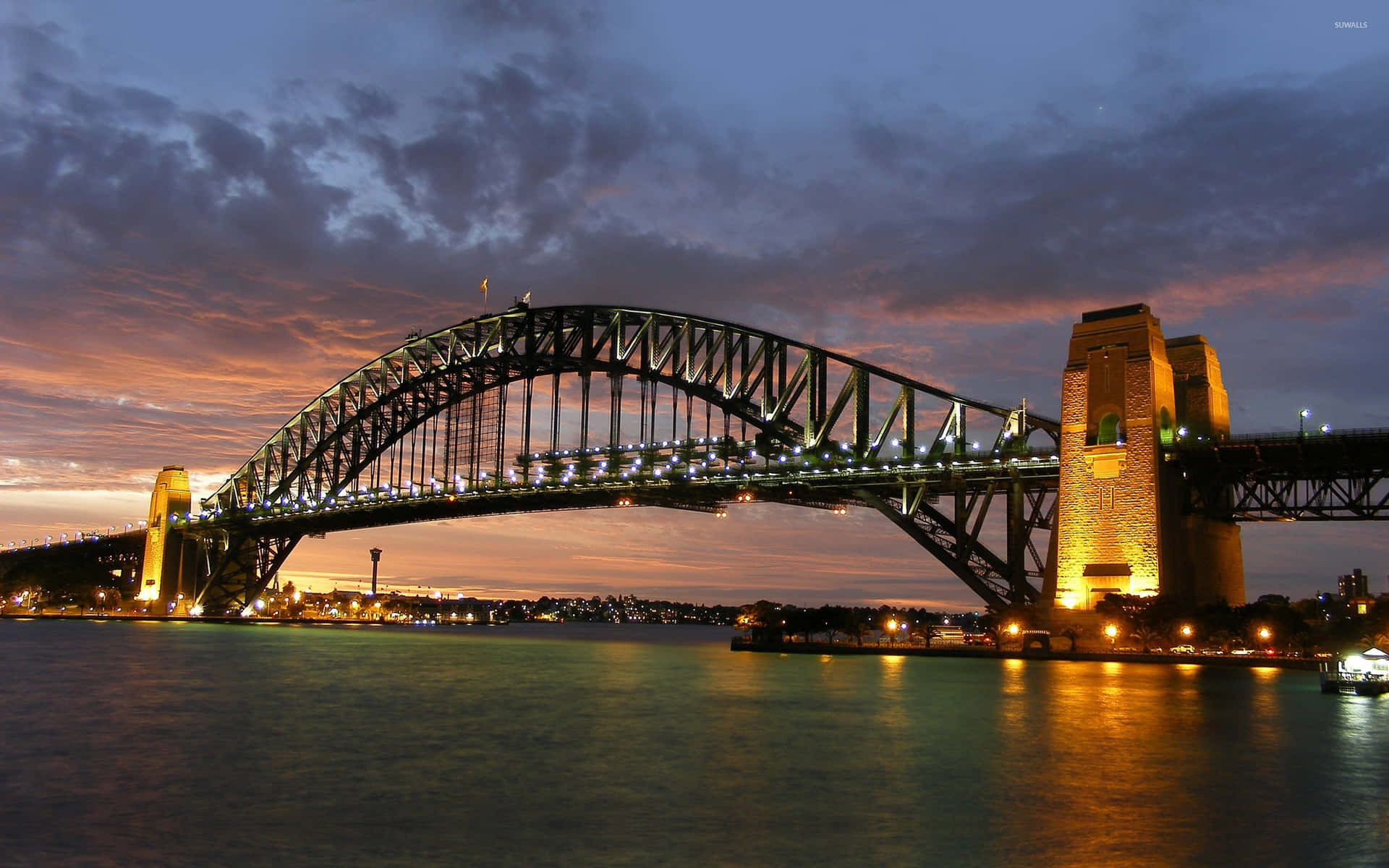 Sydney Harbour Bridge Twilight Wallpaper