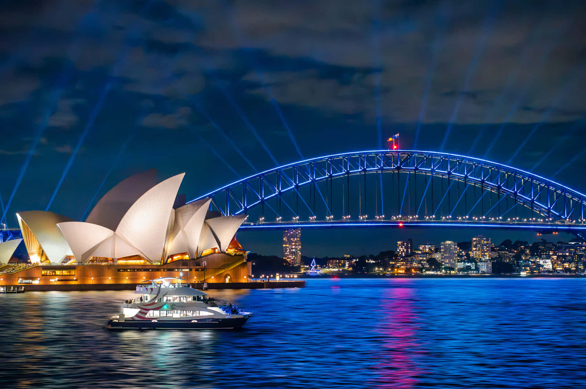 Sydney Harbour Night Cruise.jpg Wallpaper