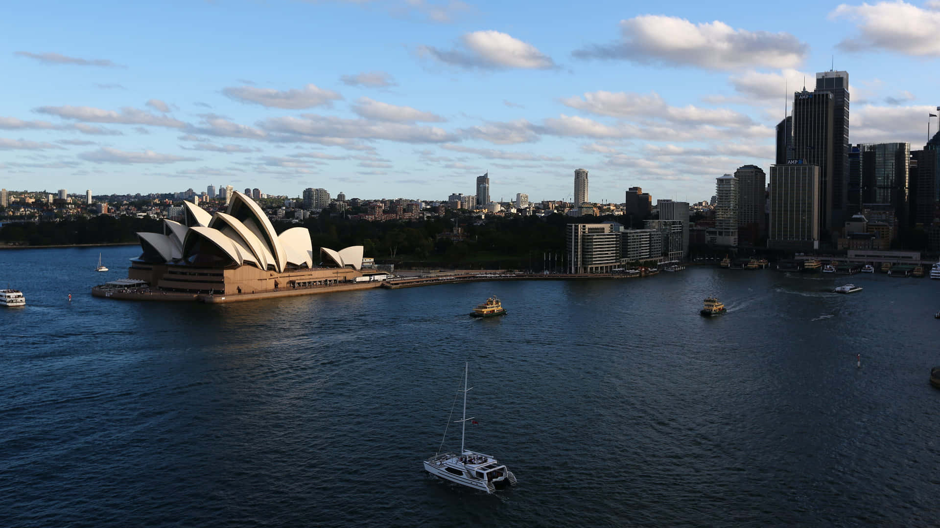 Sydney Opera House Harbour Cruise View Wallpaper