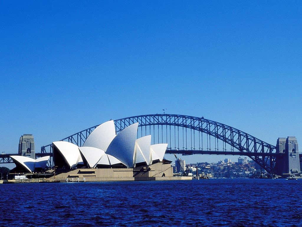 Sydney Opera Houseand Harbour Bridge Wallpaper