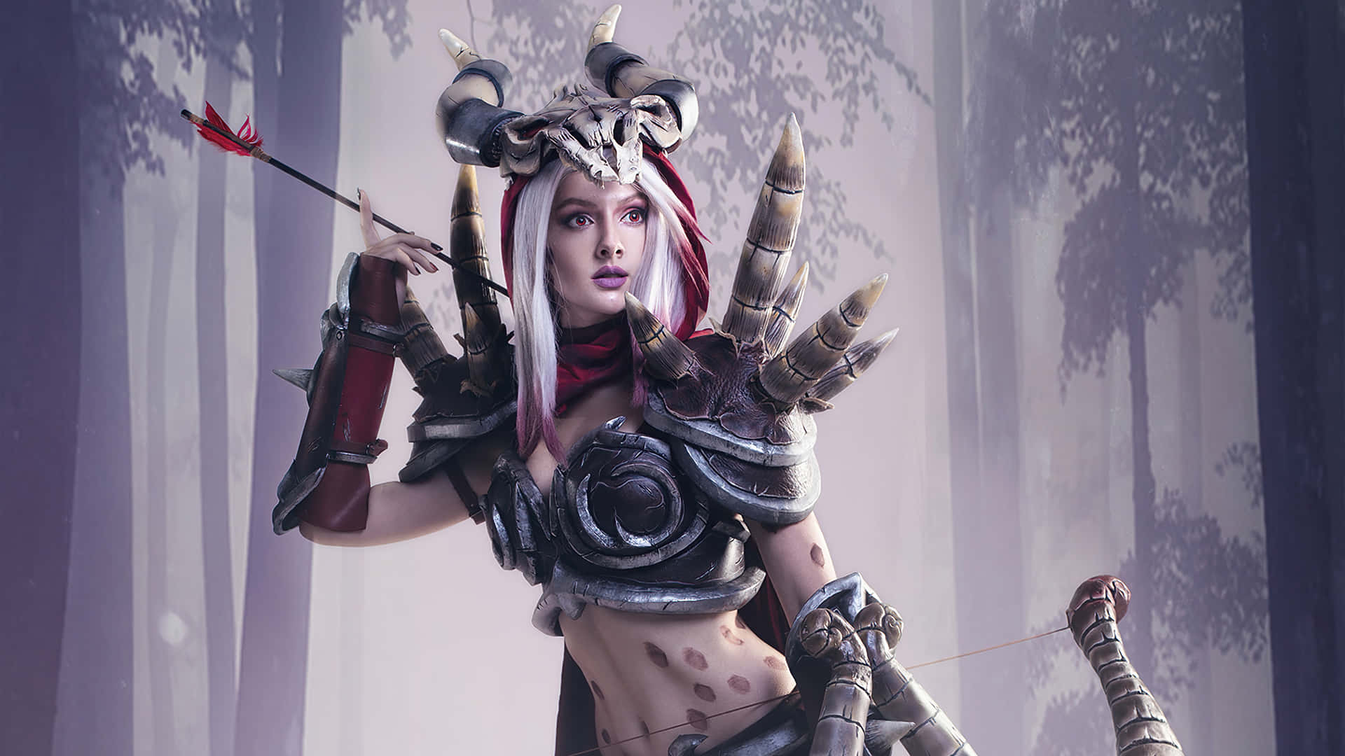 Sylvanas Windrunner, Banshee Dronning af de forladte i World of Warcraft Wallpaper