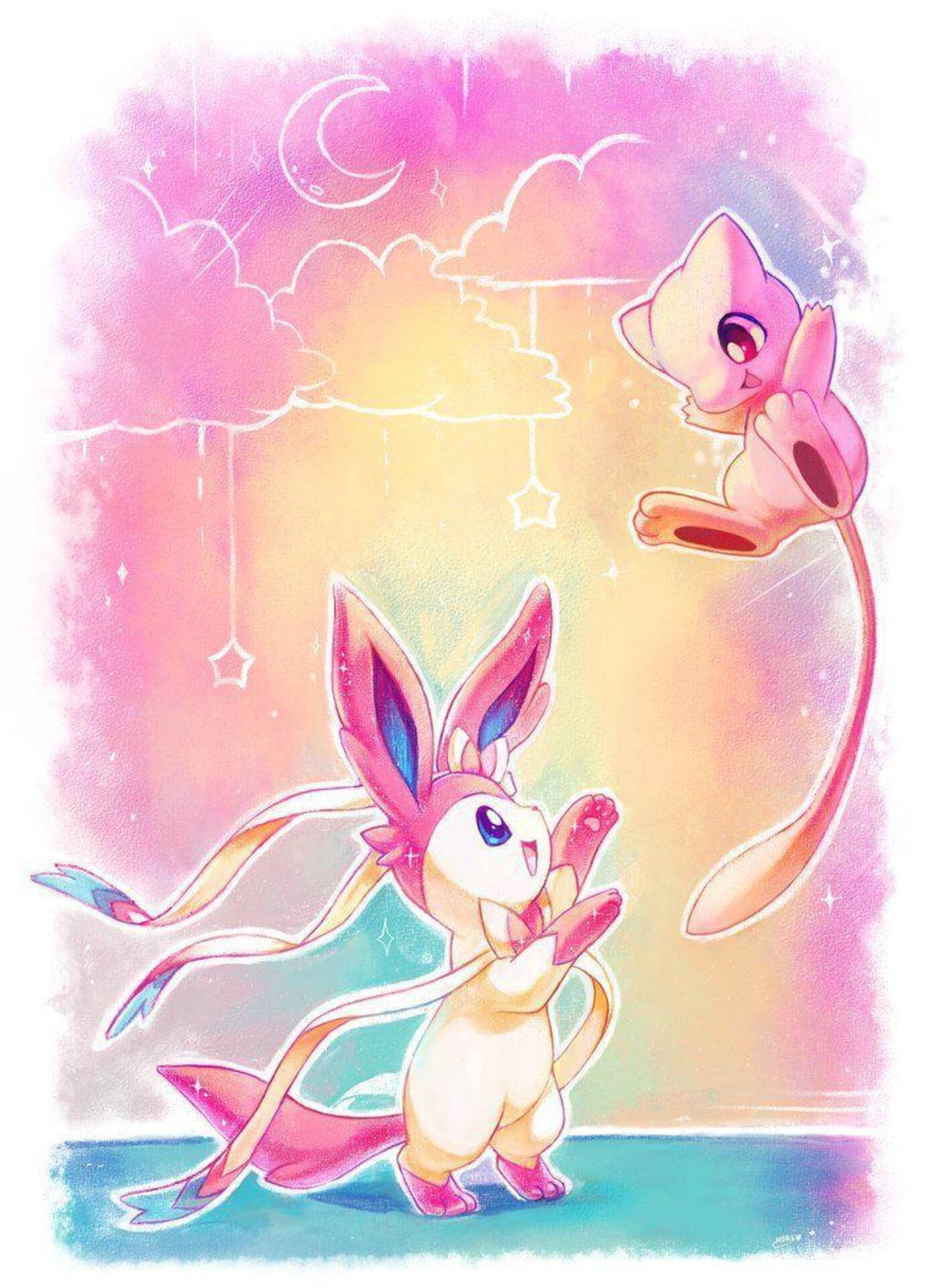Sylveon And Mew
