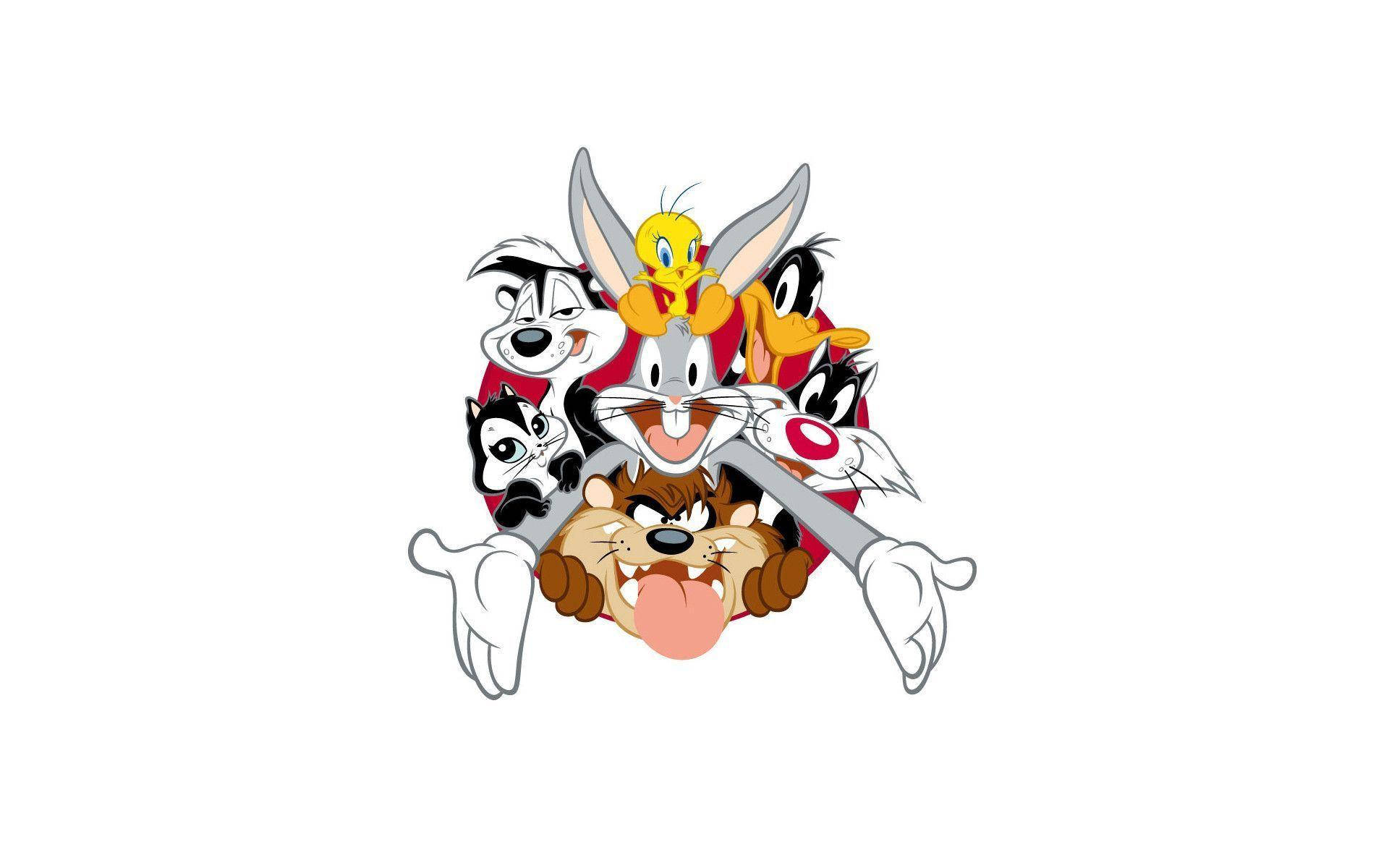 Sylvesteroch Looney Tunes-familjen Wallpaper