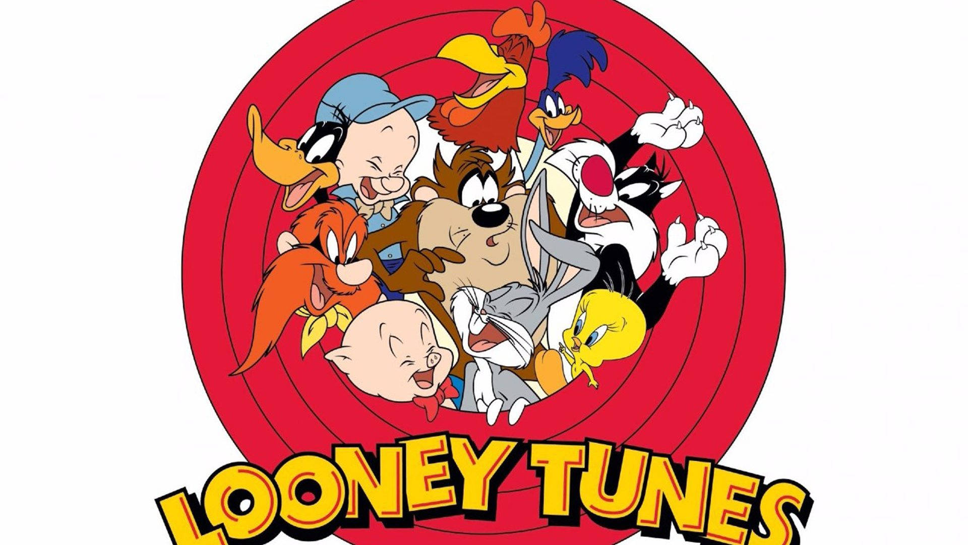 Sylvester And The Looney Tunes Group Wallpaper