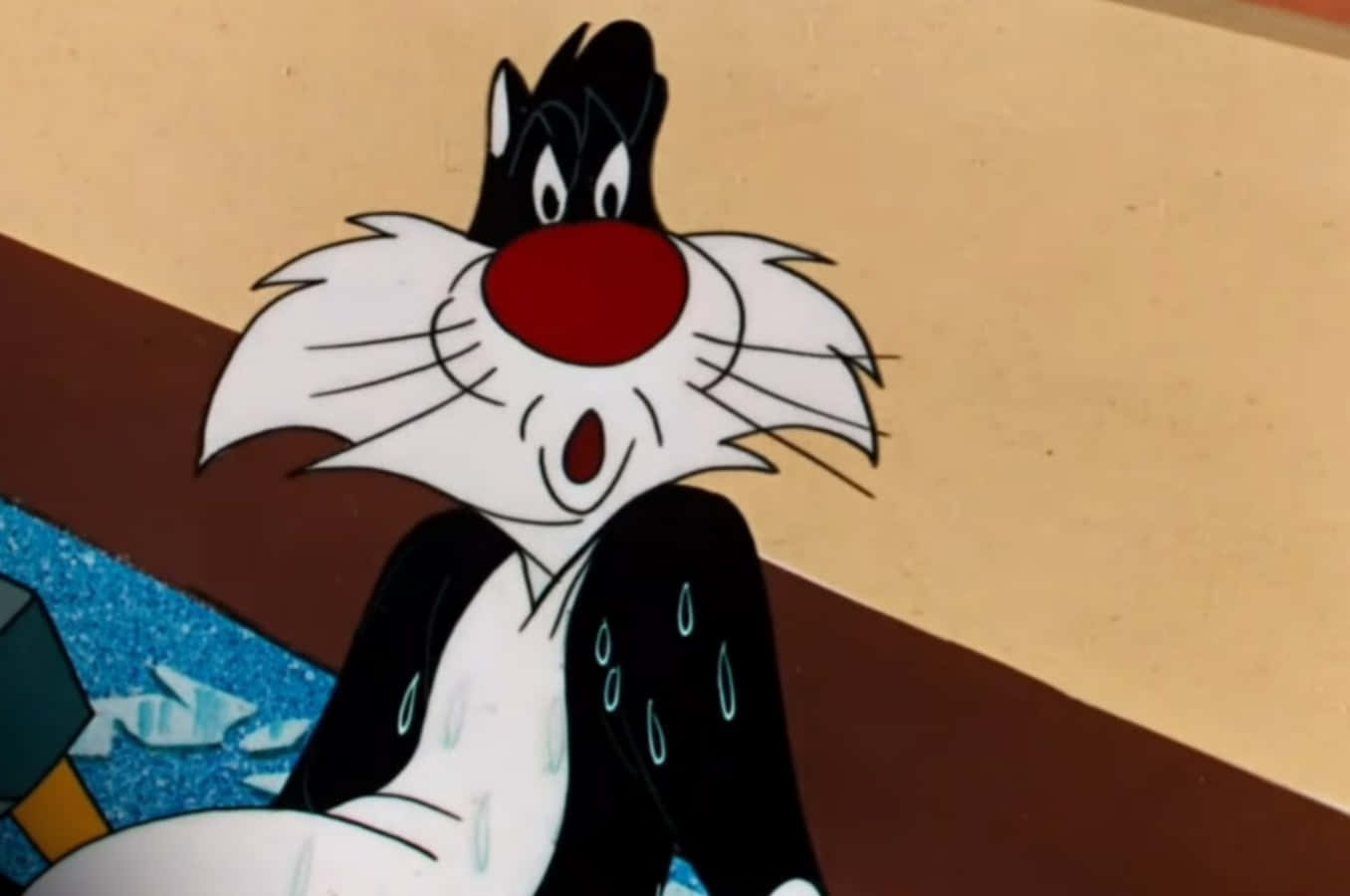 Sylvester The Cat in his Element