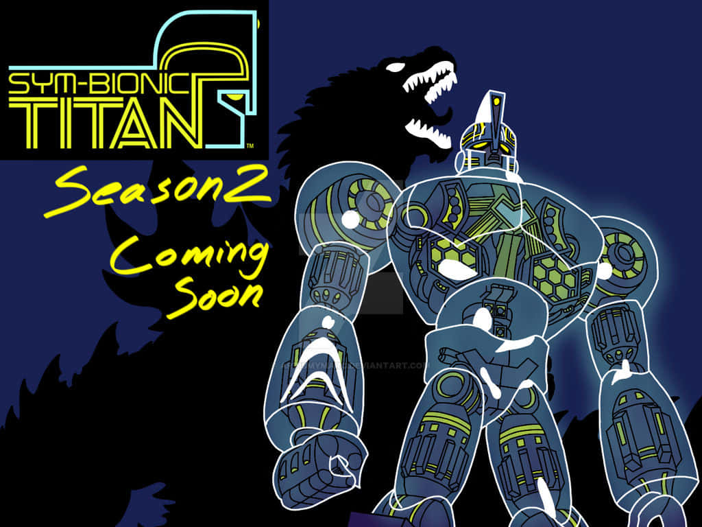 Sym-bionic Titan Team In Action Wallpaper