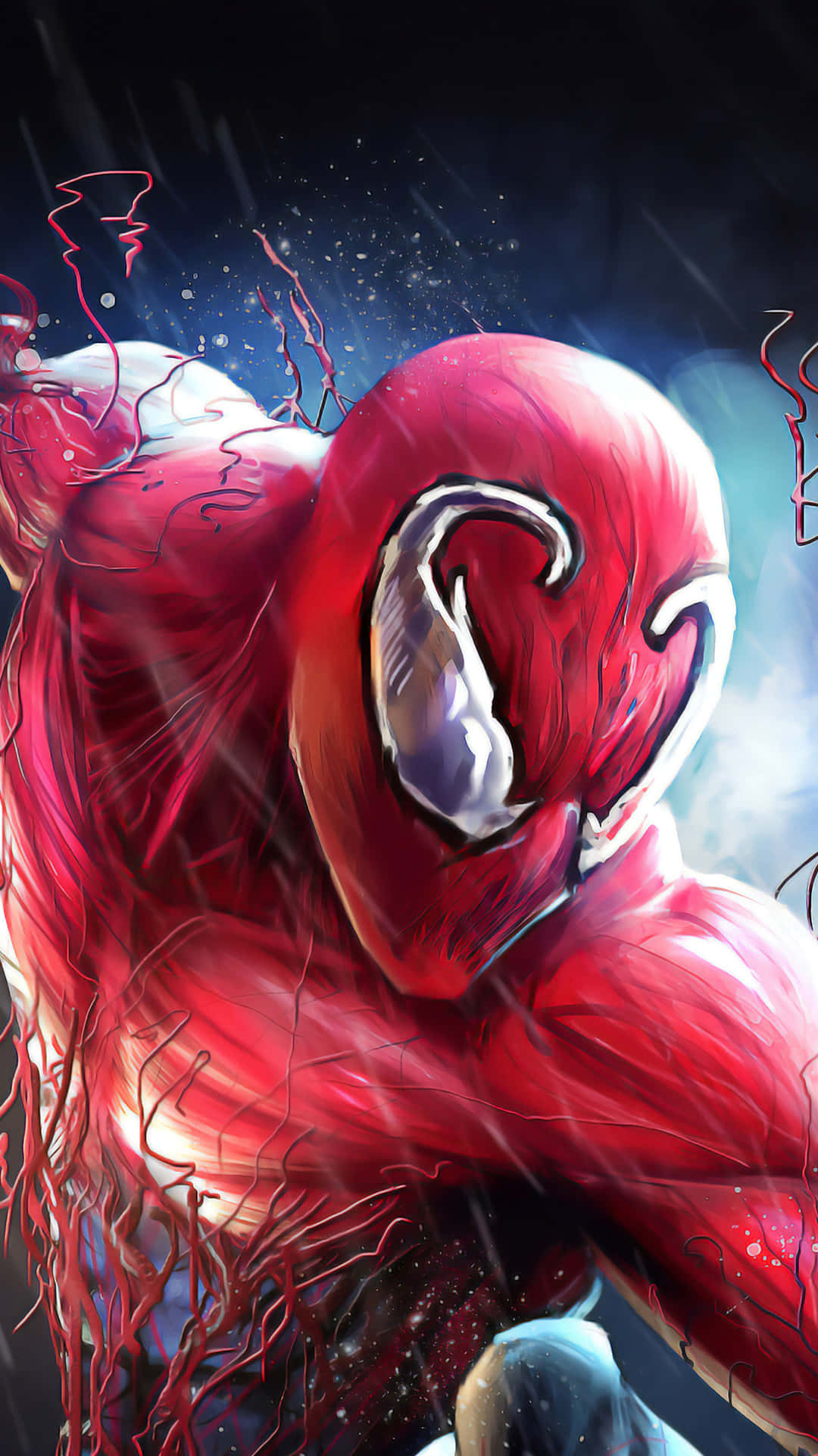 Symbiote Unleashed: Intense, Dark and Powerful Wallpaper