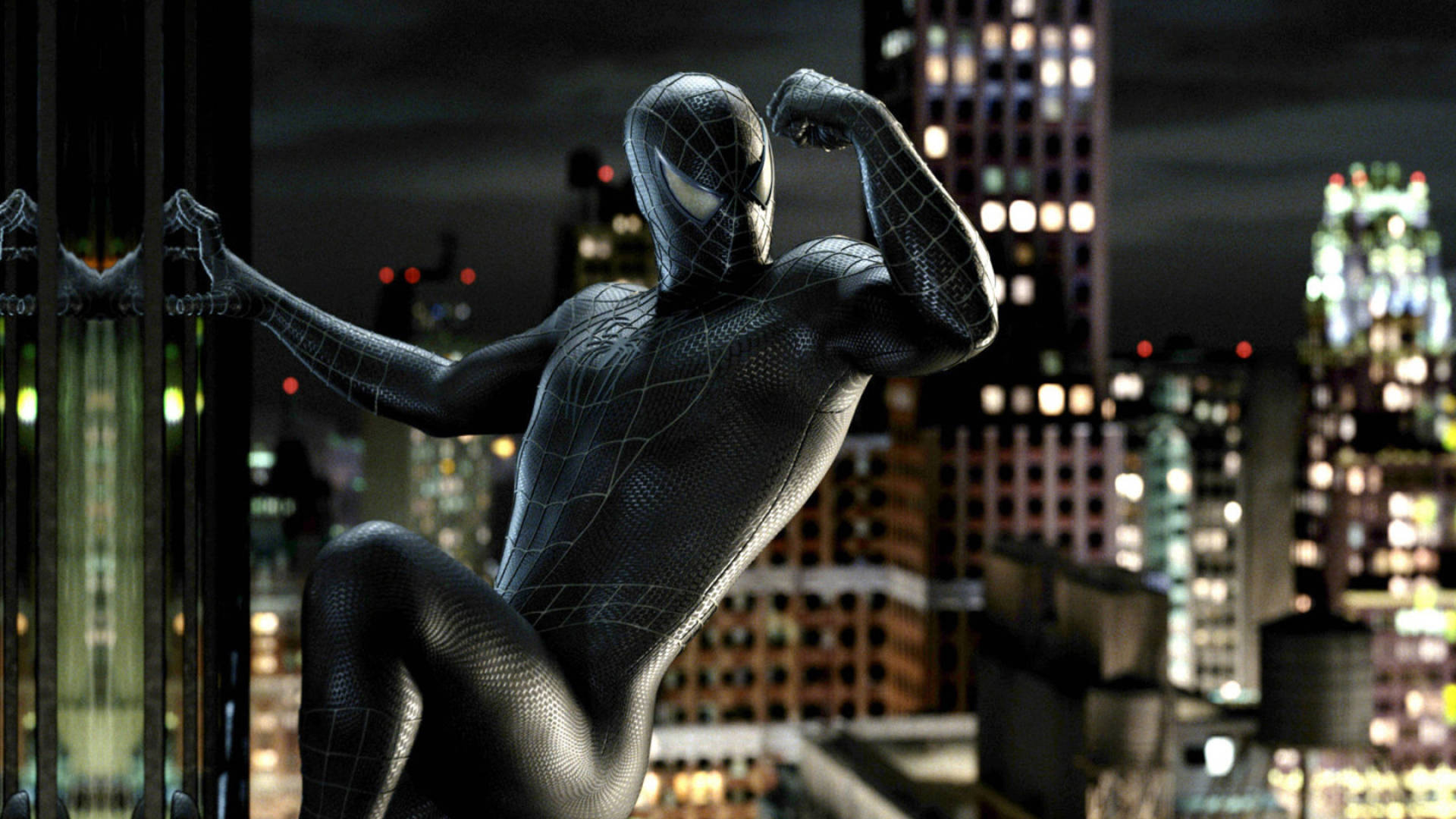 Symbiote Costume Spider Man Wallpaper