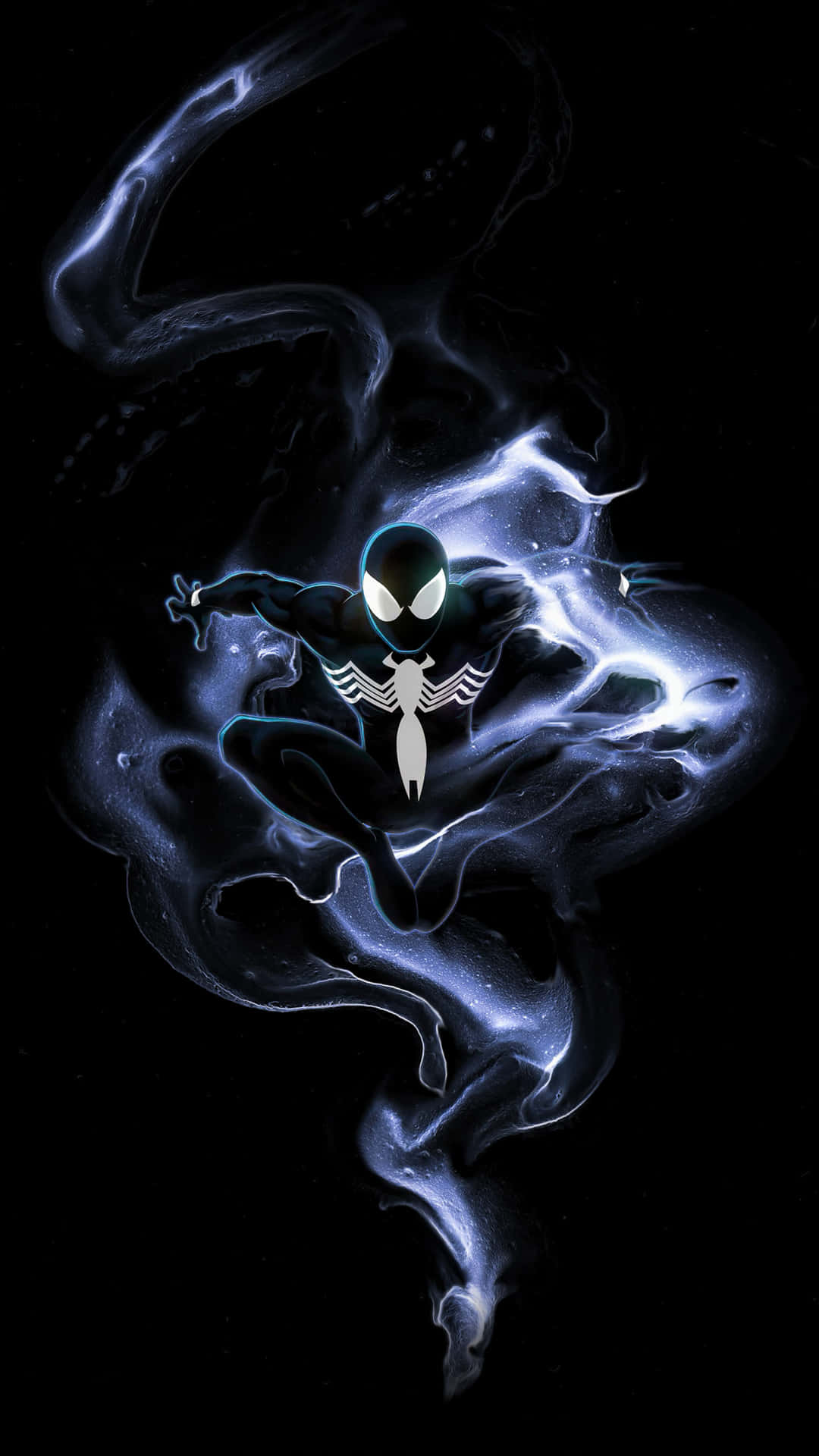 Symbiote Spider Man Ethereal Essence Wallpaper