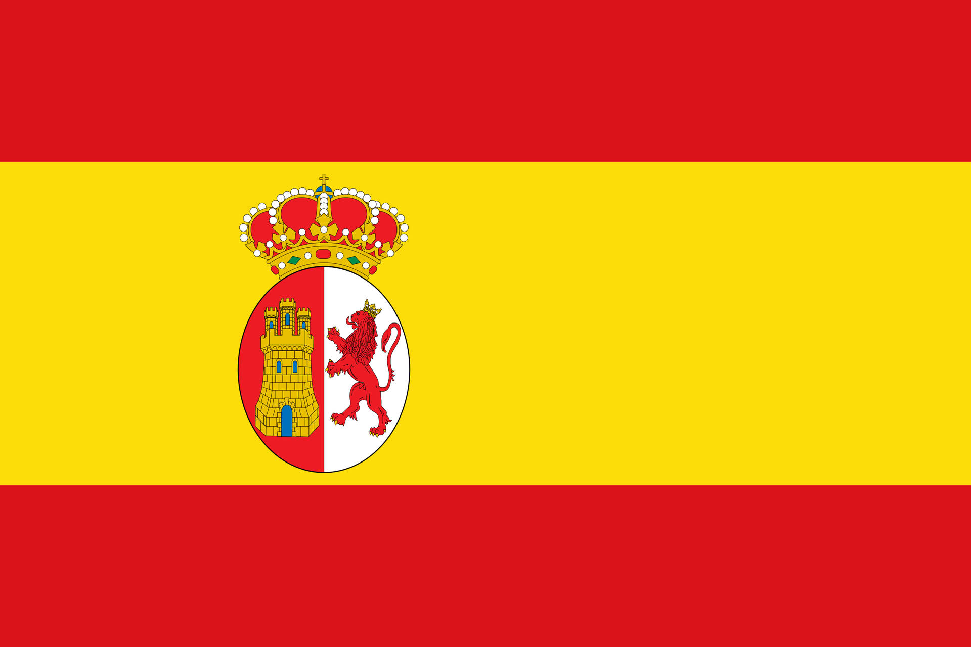 Bandiera Simbolica Della Spagna Sfondo