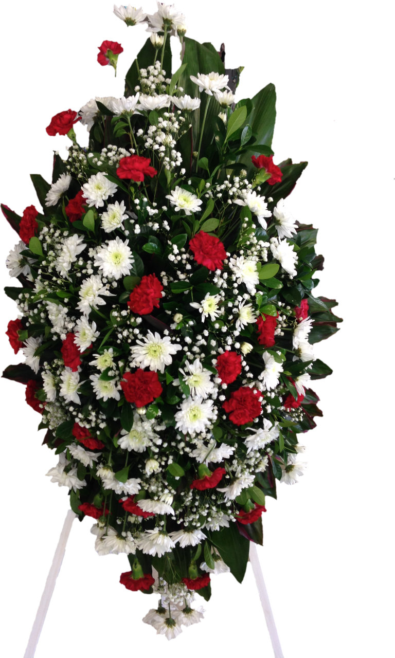 Sympathy Floral Tribute Stand.png PNG