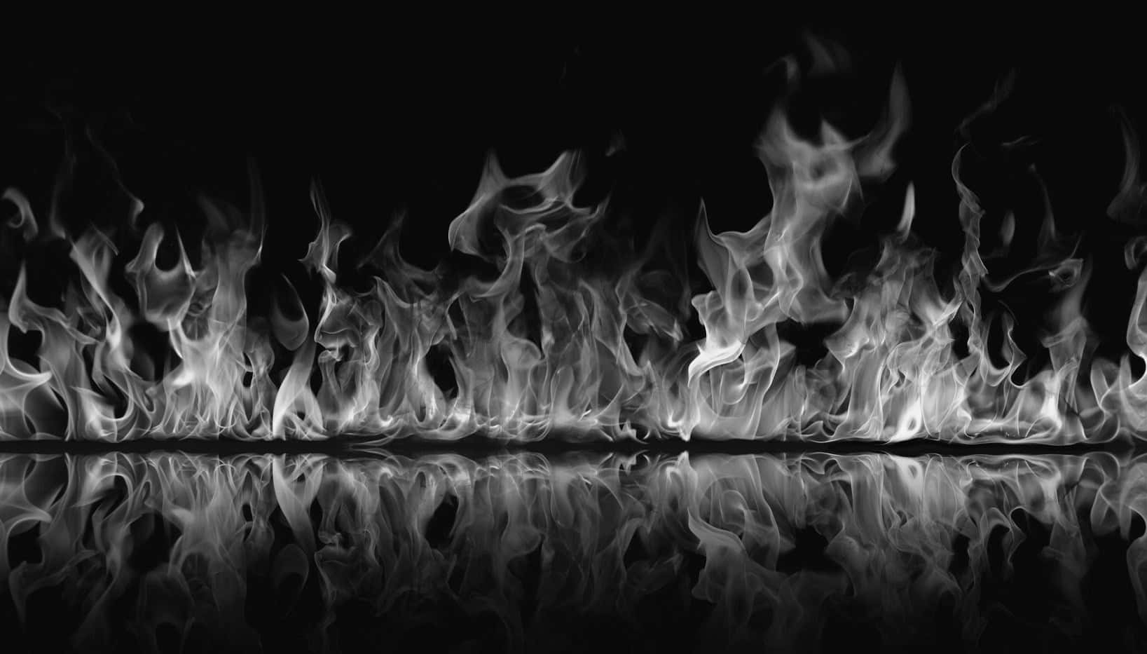Synthetic Fire Flames Desktop Wallpaper