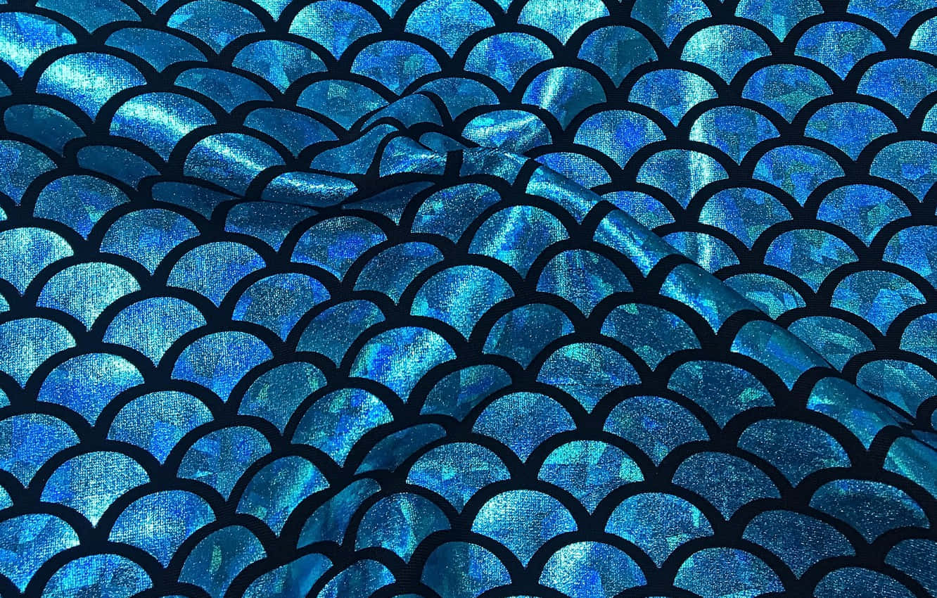 Synthetic Mermaid Scales Wallpaper