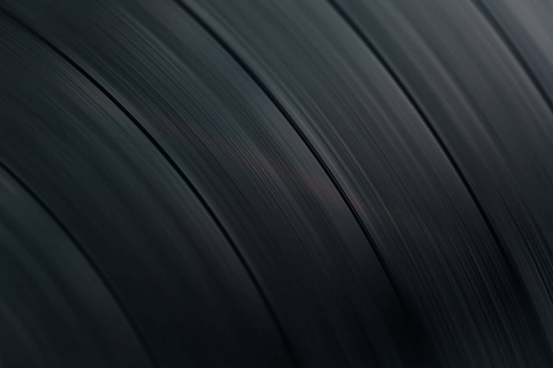 Synthetic Vinyl Record Spinning Wallpaper