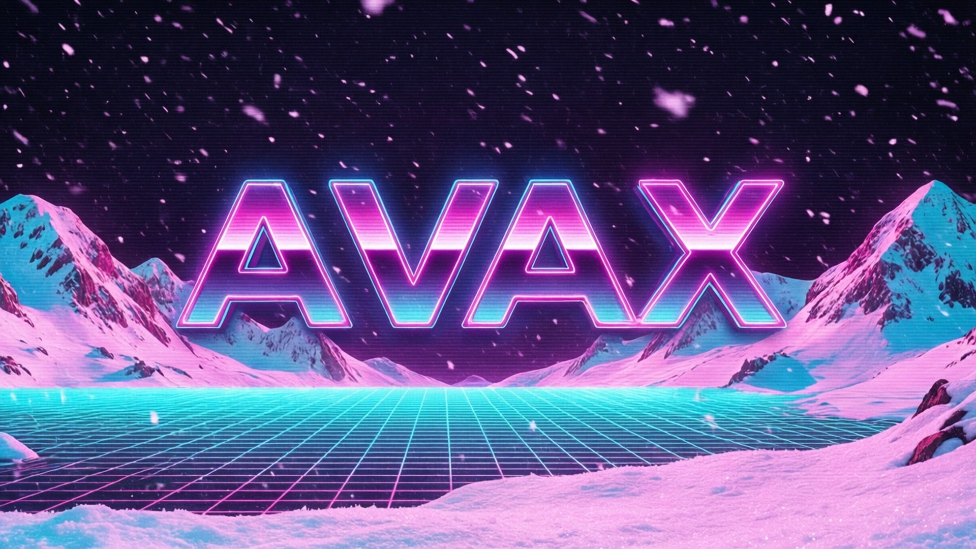 Synthwave Avalanche Wallpapers