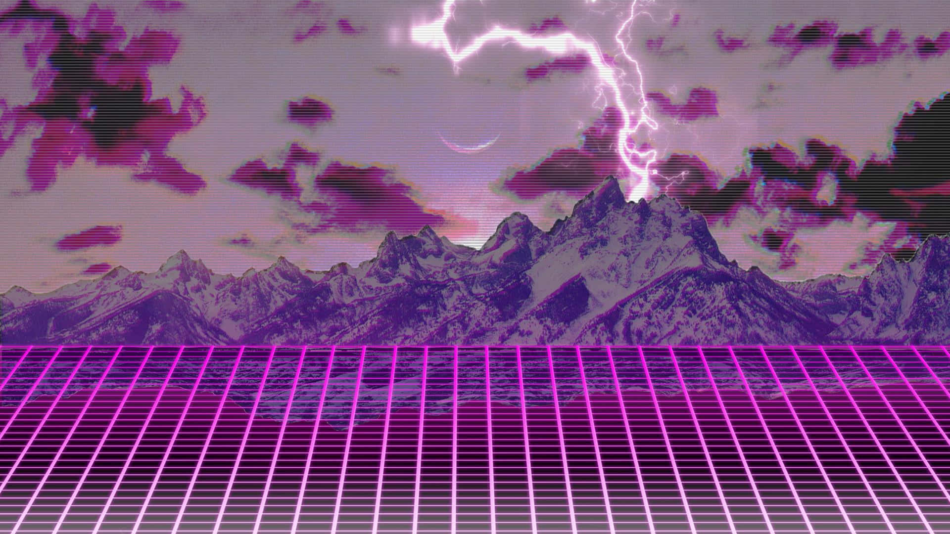 Electrifying Synthwave Visuals
