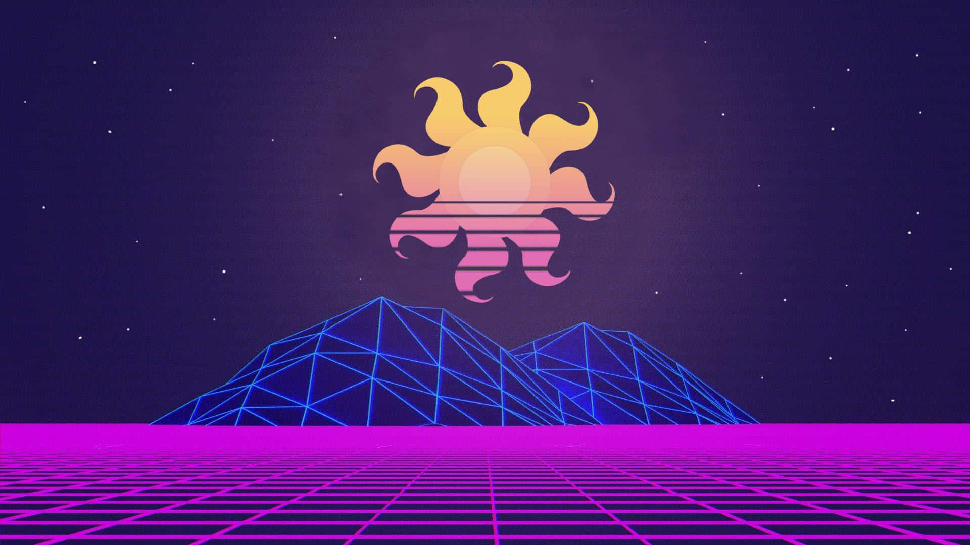 Synthwave Background