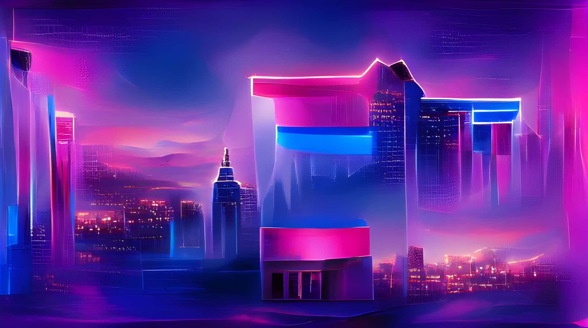 Synthwave 4992 X 2784 Wallpaper