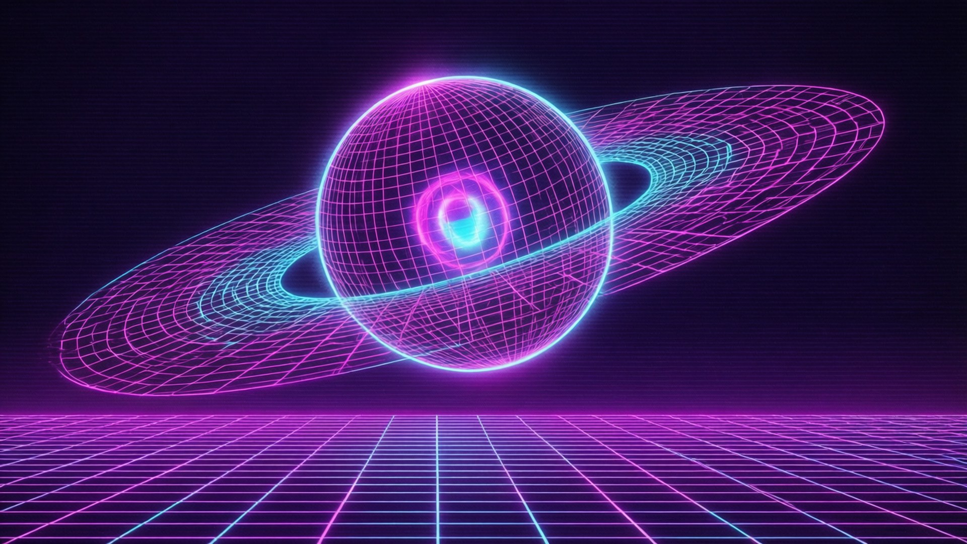 Synthwave Singularity Fondos de pantalla