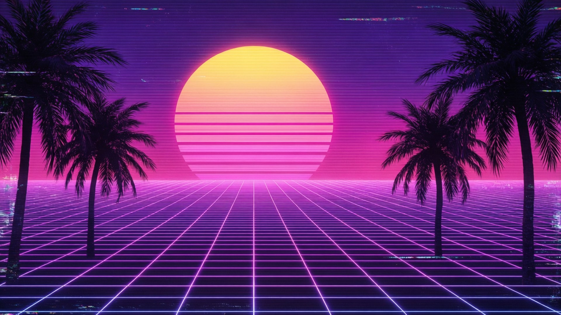 Synthwave Sunset Wallpaper