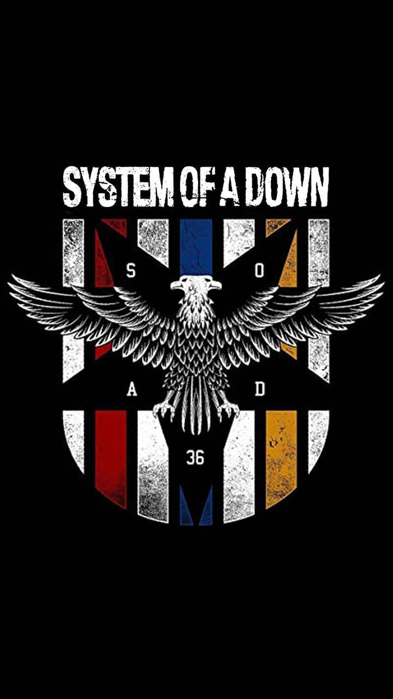 Systemofa Down Eagle Emblem Wallpaper