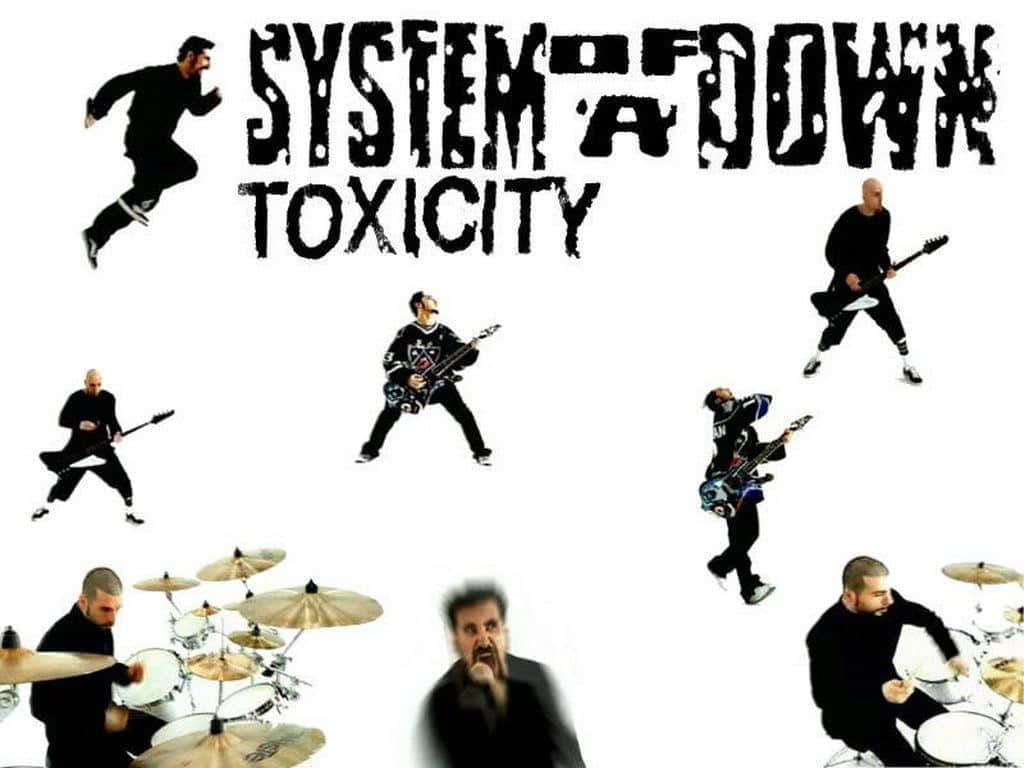 Systemofa Down Toxicity Album Cover Wallpaper