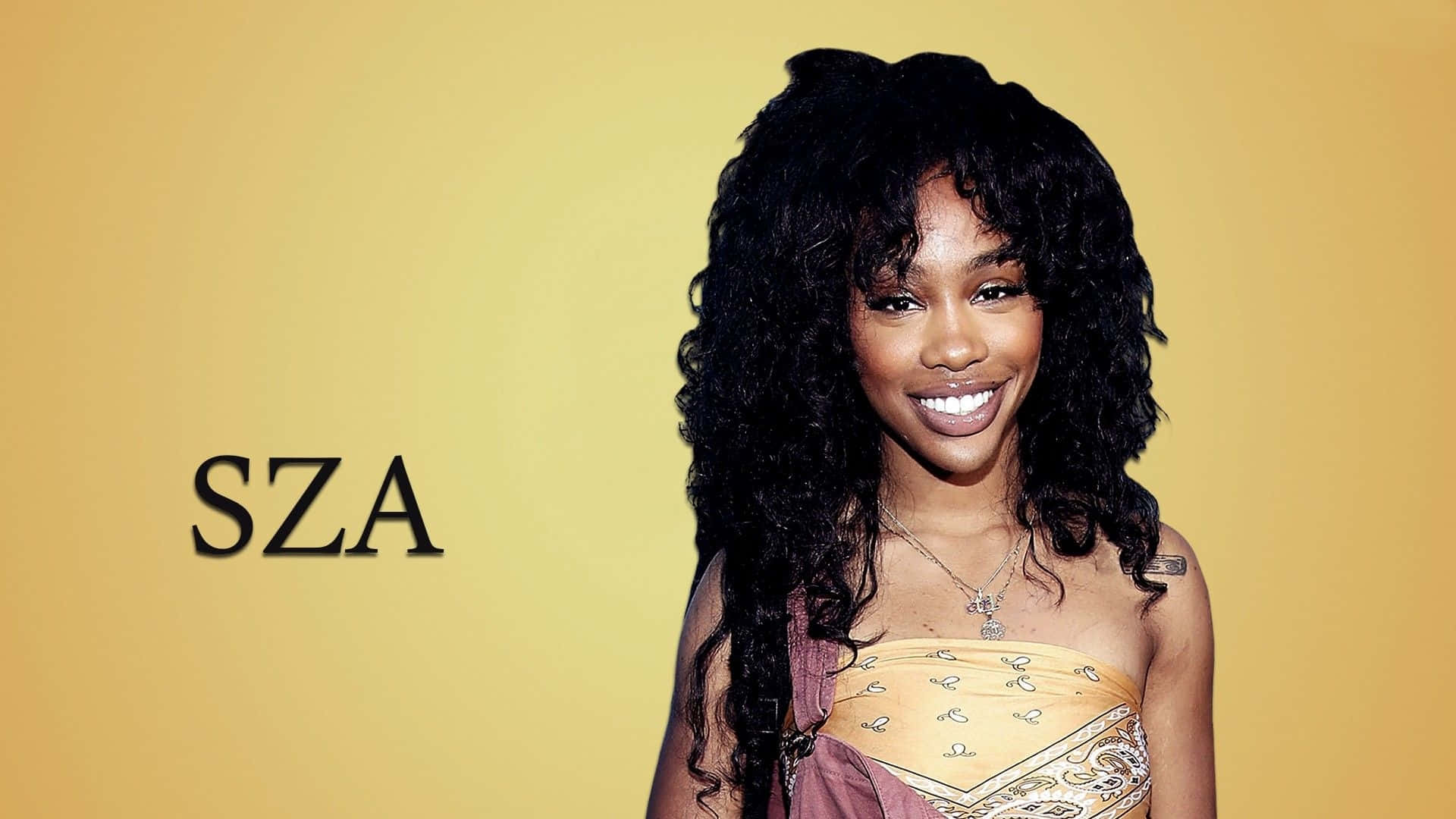 Sza celebrates her success with a World Tour Wallpaper