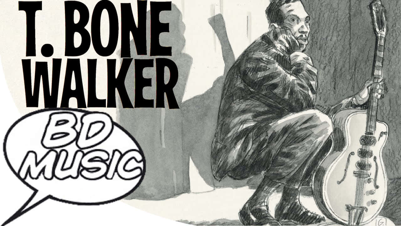 T-bone Walker Bd Music Album Wallpaper