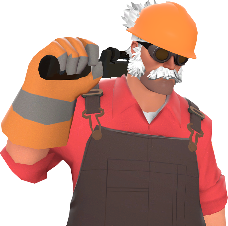 T F2 Engineer Portrait PNG