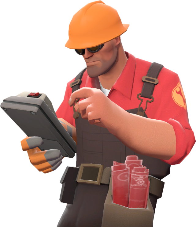 T F2 Engineerwith P D A PNG