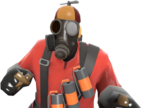 T F2_ Pyro_ Closeup PNG