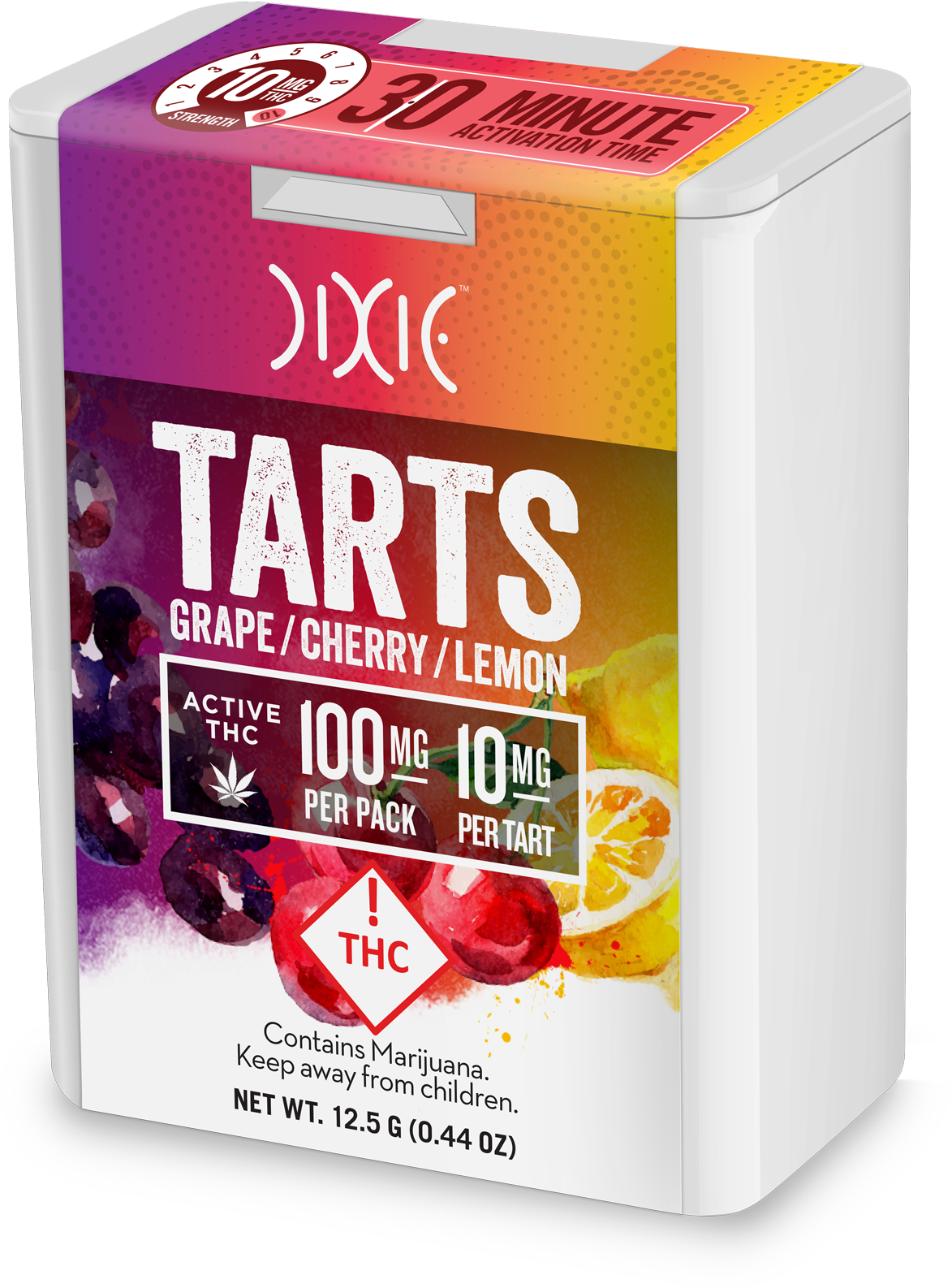 T H C Infused Tarts Packaging PNG