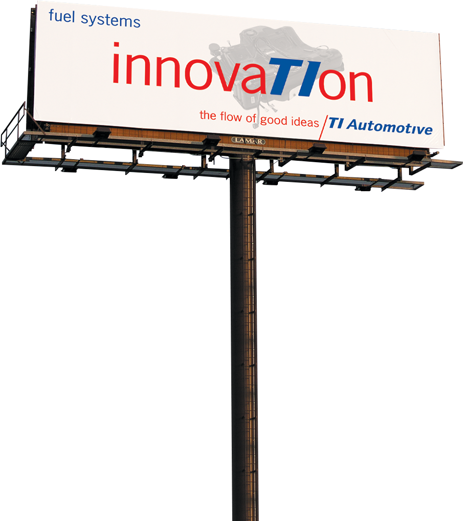 T I Automotive Innovation Billboard PNG