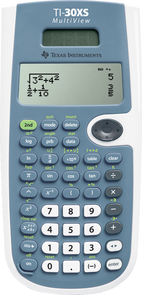 T I30 X S Multi View Scientific Calculator PNG