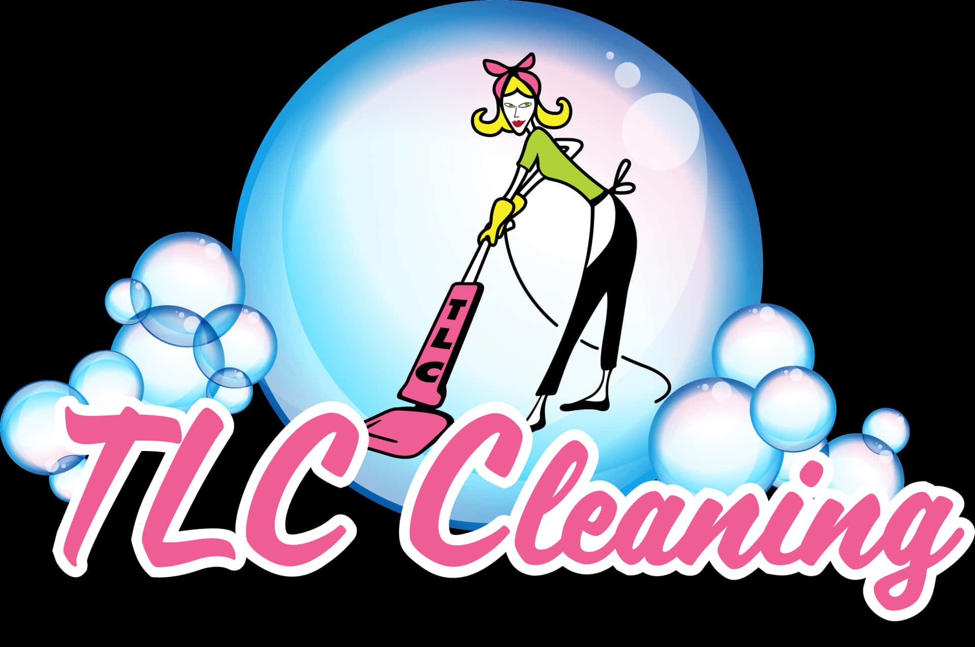 T L C Cleaning Logo PNG