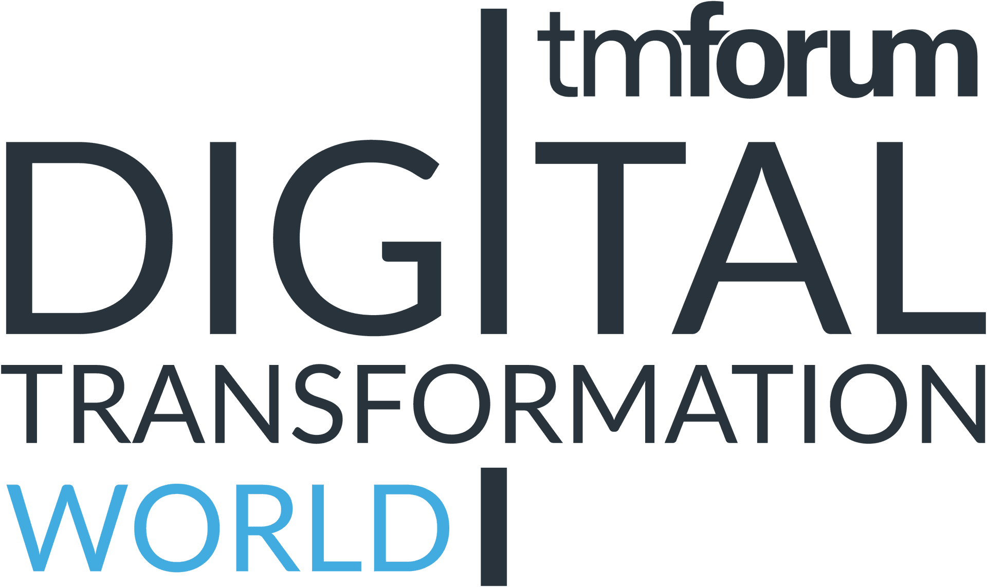 T M Forum Digital Transformation World Logo PNG