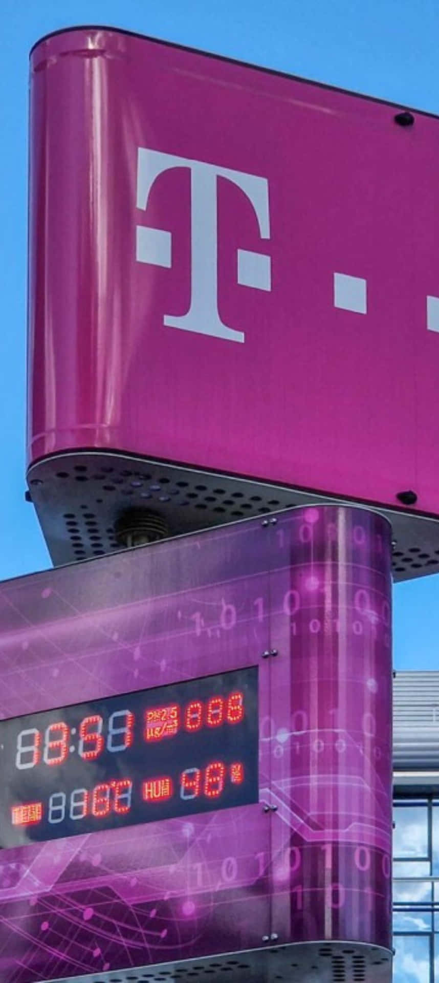 T Mobile Branded Structure Display Wallpaper