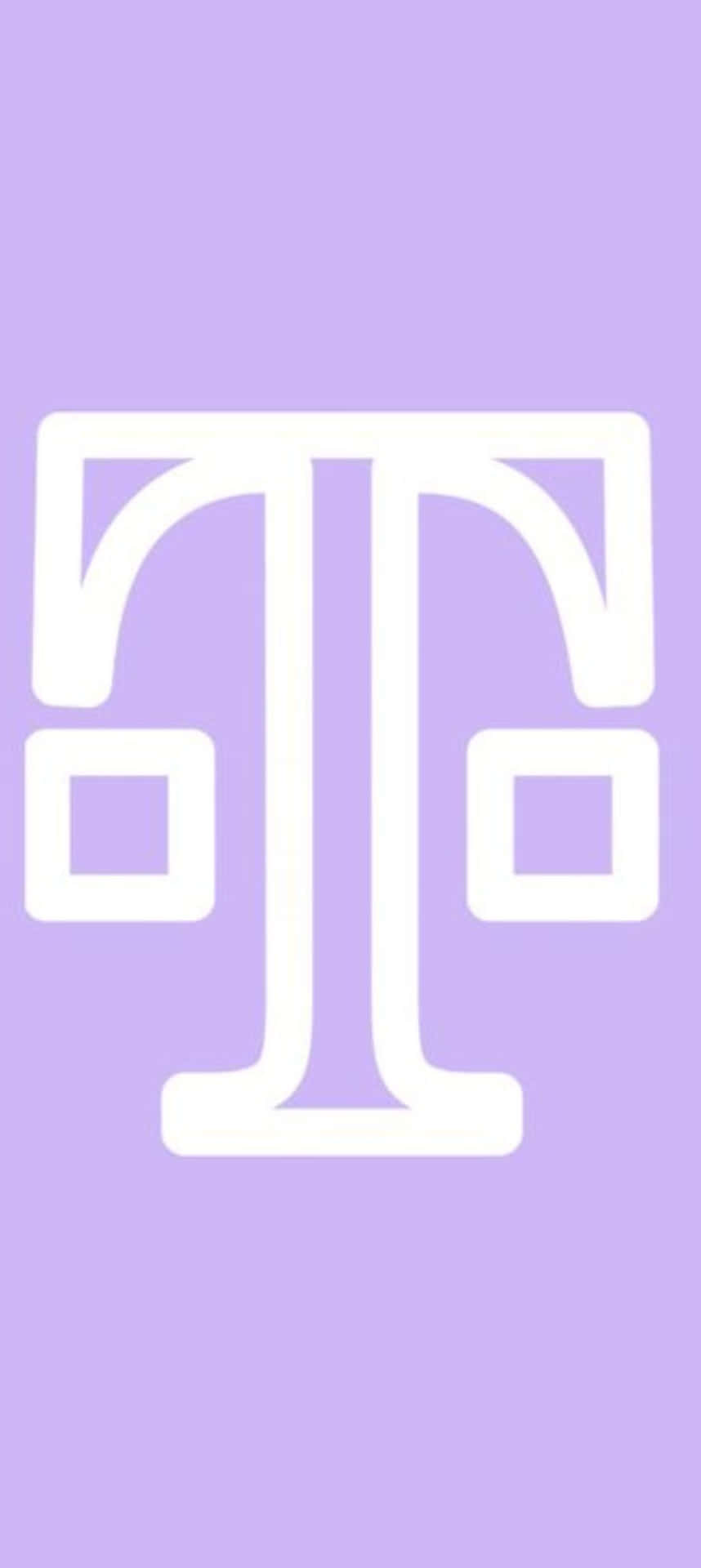 T Mobile Logo Purple Background Wallpaper