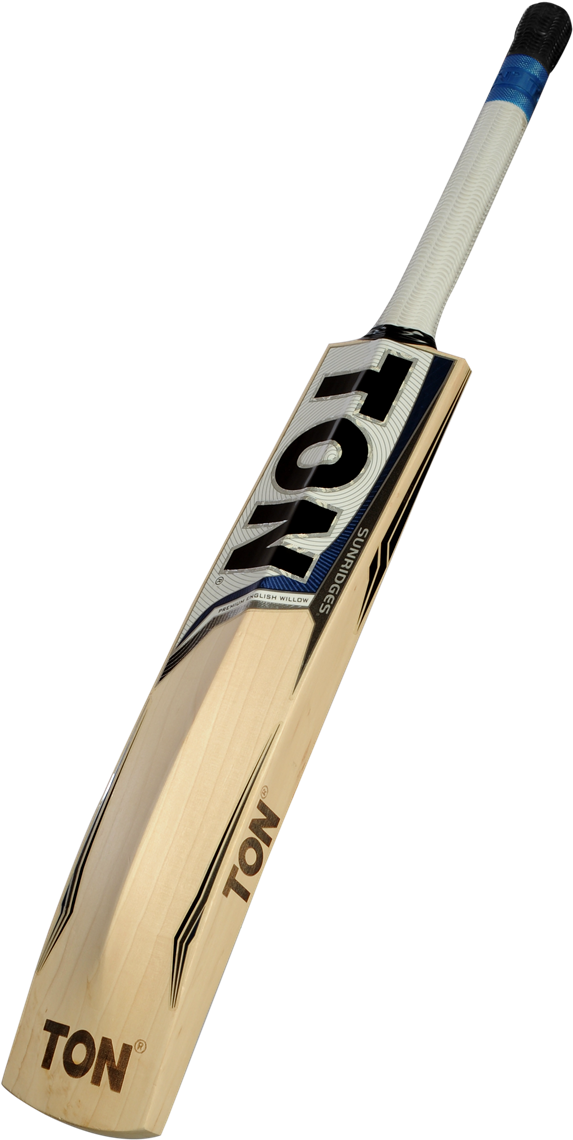 T O N Cricket Bat Isolated PNG