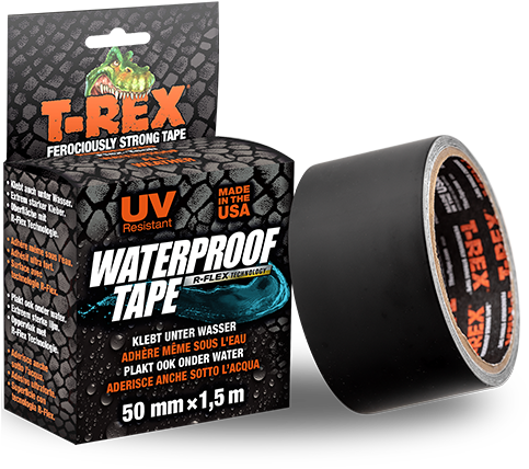 T Rex Strong Waterproof Tape Packagingand Roll PNG