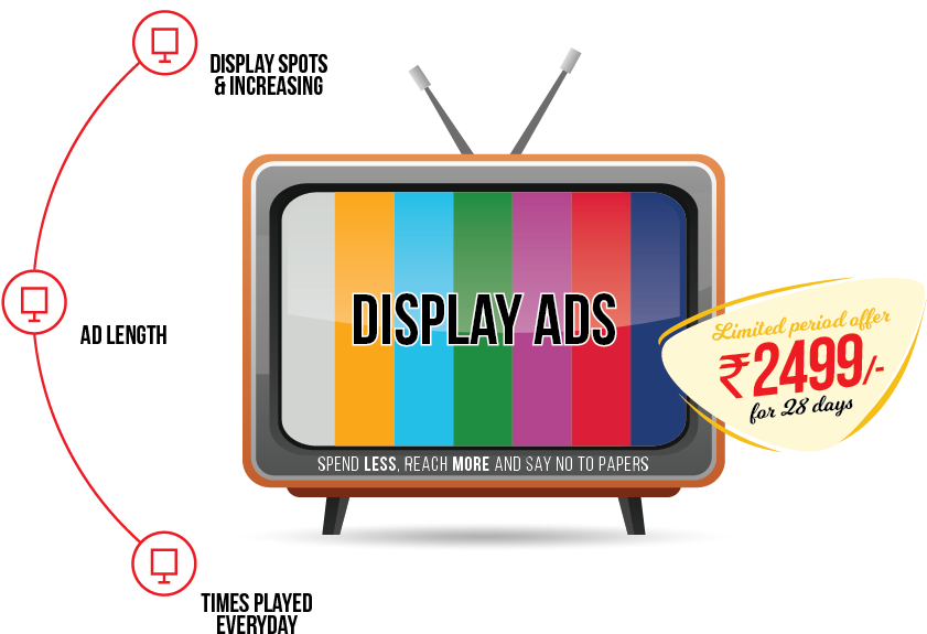 T V Display Ads Limited Offer Promotion PNG