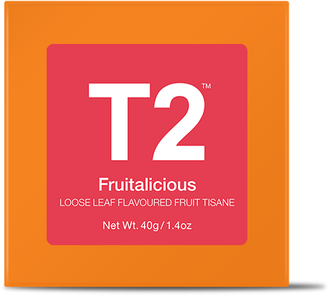 T2 Fruitalicious Loose Leaf Tea Packaging PNG