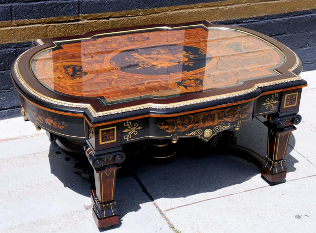 Oriental Design Table Picture