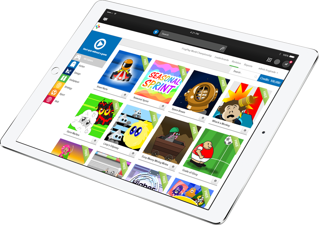 Tablet App Marketplace Display PNG
