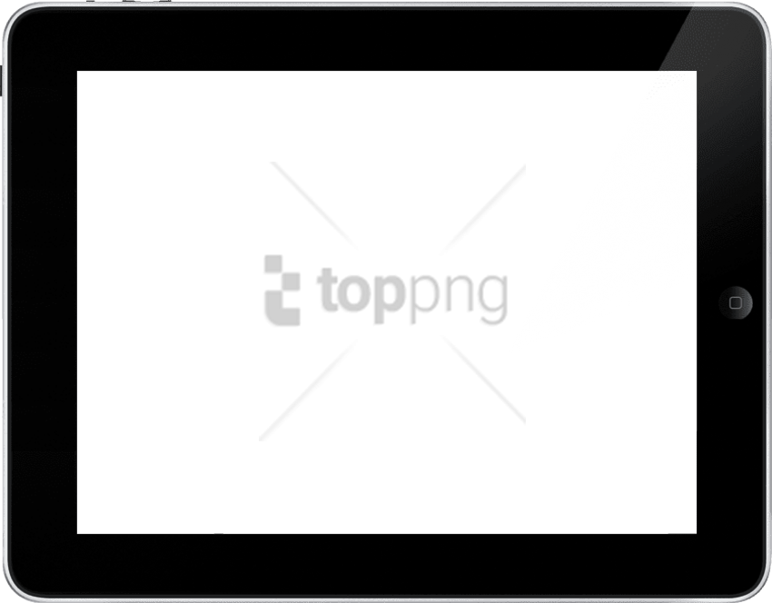 Tablet Display Peel Effect PNG