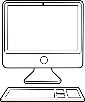 Tablet Outline Graphic PNG