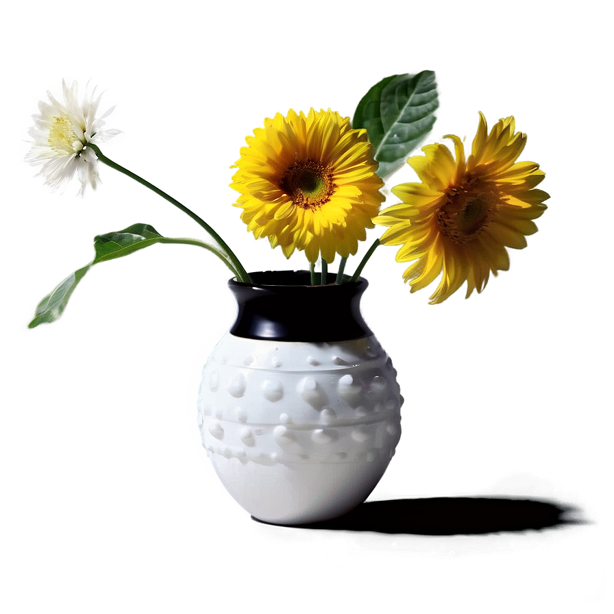 Tabletop Flower Vase Png 06122024 PNG