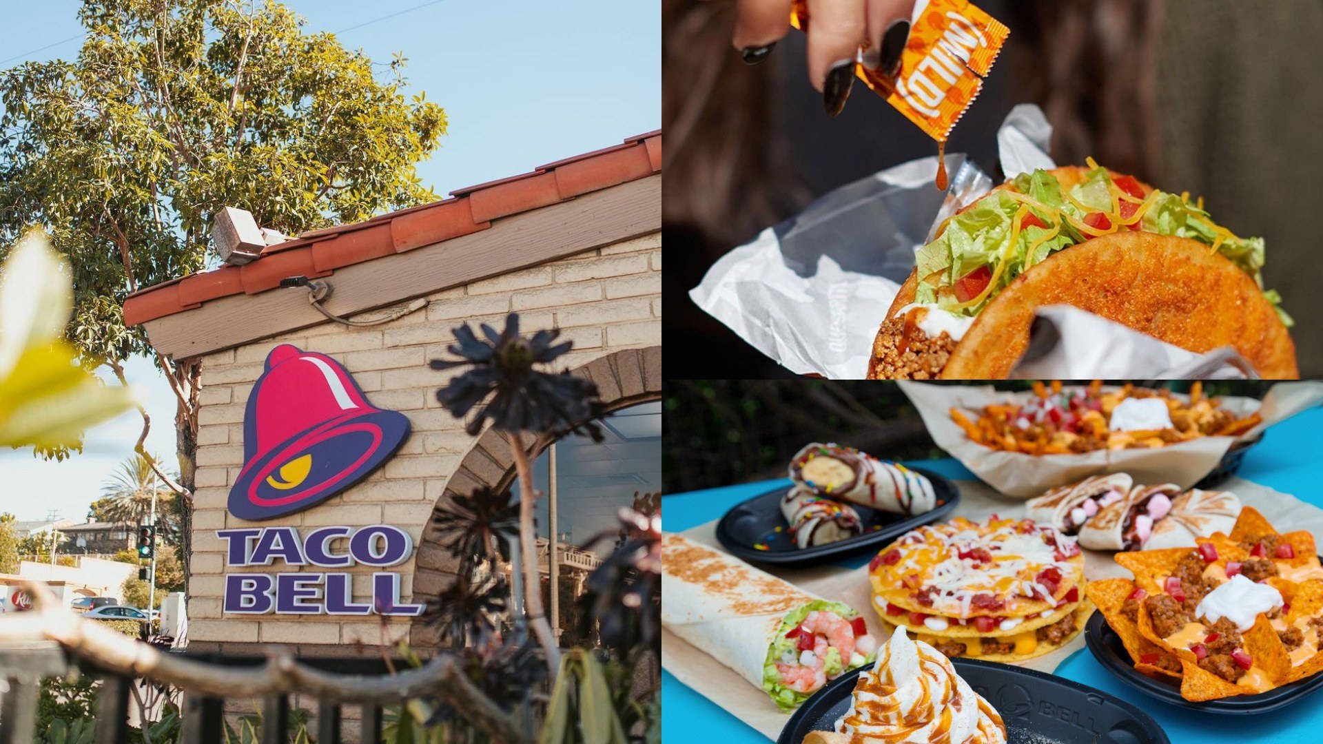 Taco Bell Collage Wallpaper