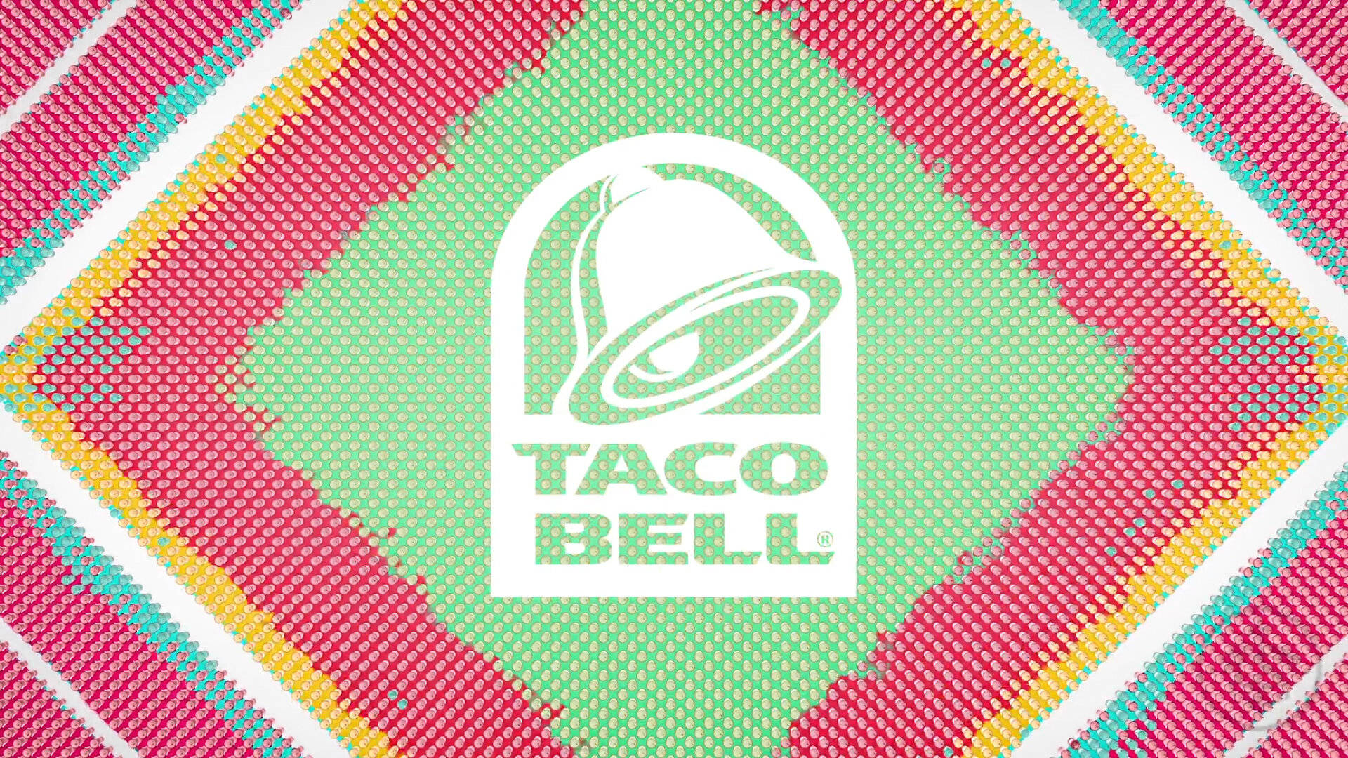 Taco Bell In Mosaic Art Wallpaper