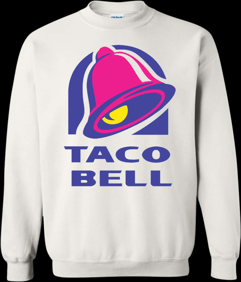 Taco Bell Logo Sweatshirt PNG